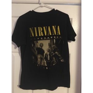 Nirvana band tee shirt